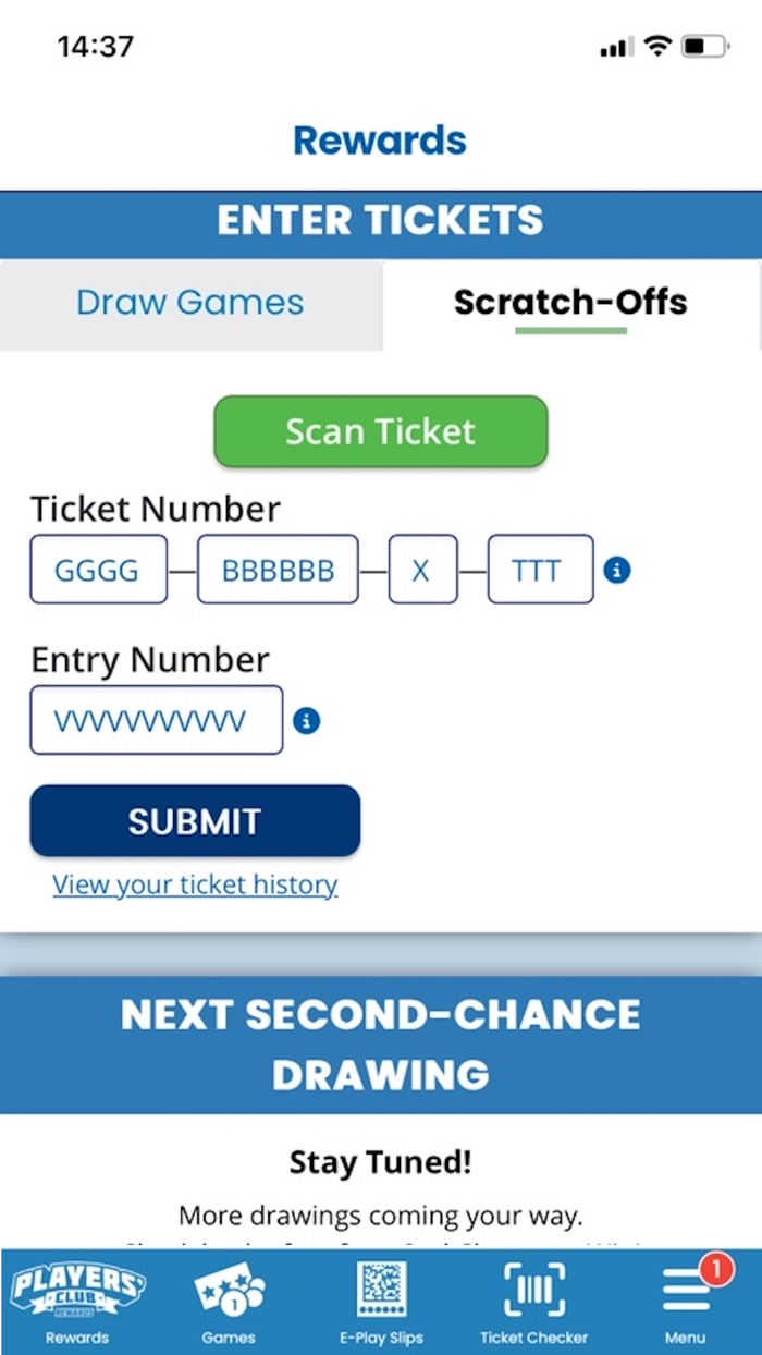 SCEL Players’ Club Rewards