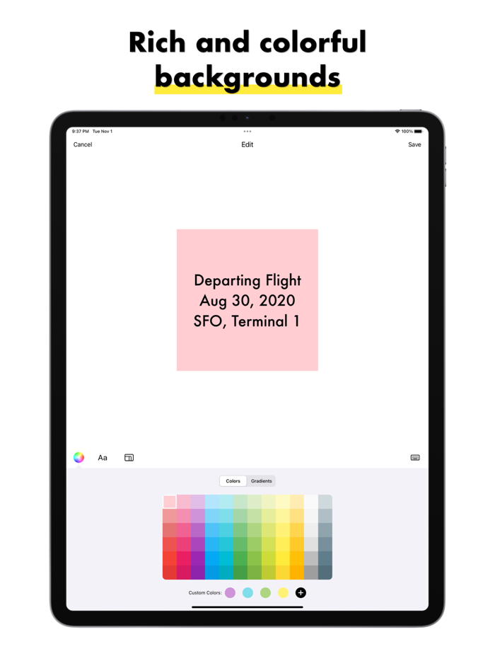 ColorSticky  StickyNotes App