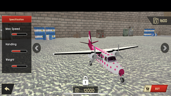 Airplane Flight Pilot Game 3D