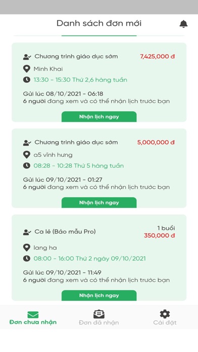 Trông Trẻ Pro: Giáo Viên Screenshot