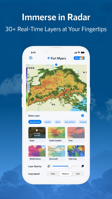 NOAA Live Weather Radar Screenshot