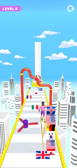 Game screenshot Flag Run 3D apk