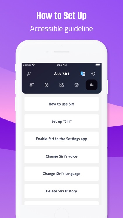 Ask app for Siri for use screenshot-4