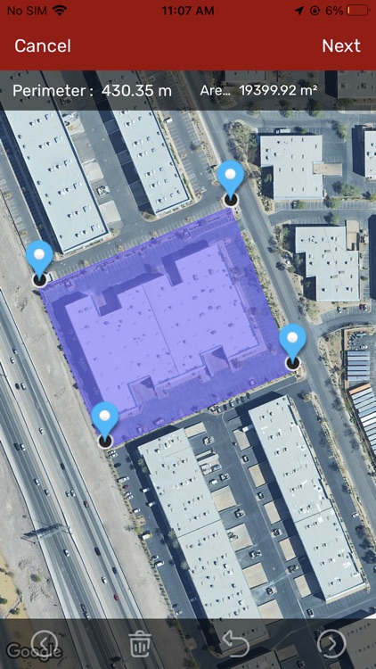 GPS Area Measurements