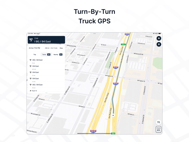 Truck 2024 route gps