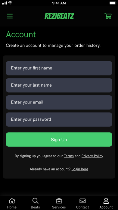 Rezibeatz app screenshot 3