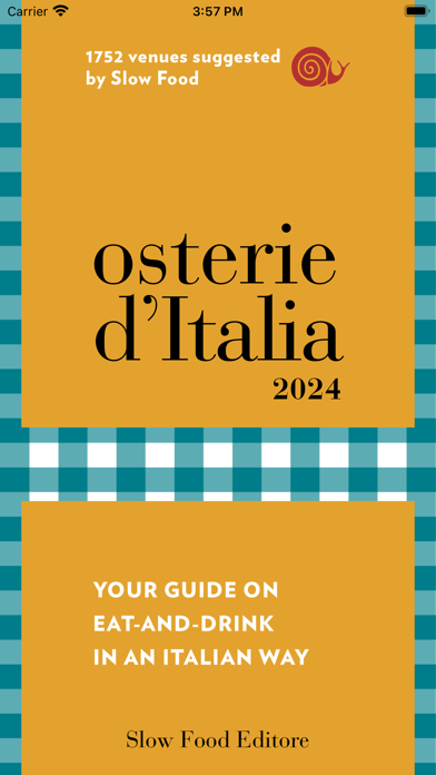 Osterie d'Italia 2024 Screenshot