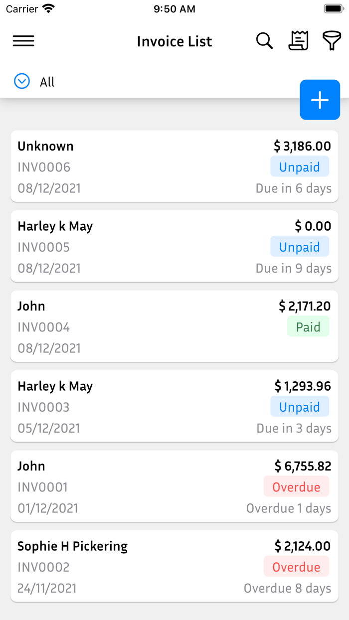 Easy Invoice and Estimate Maker