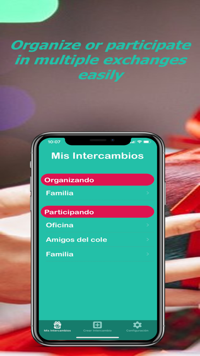 Gift Exchange Organizer