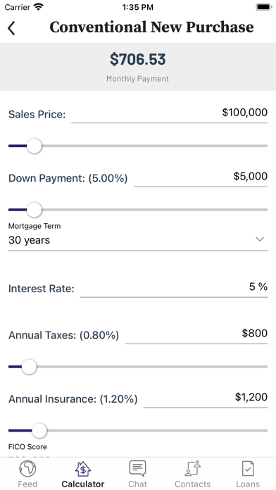 First Palmetto Mortgage Screenshot