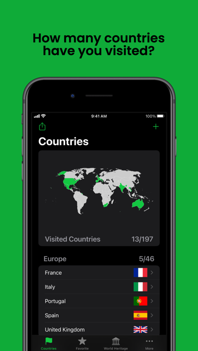 VoyageX | Visited Countries Screenshot