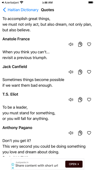 Smart Haitian Dictionary Screenshot