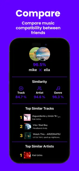 Game screenshot MuSync - Music Compatibility apk