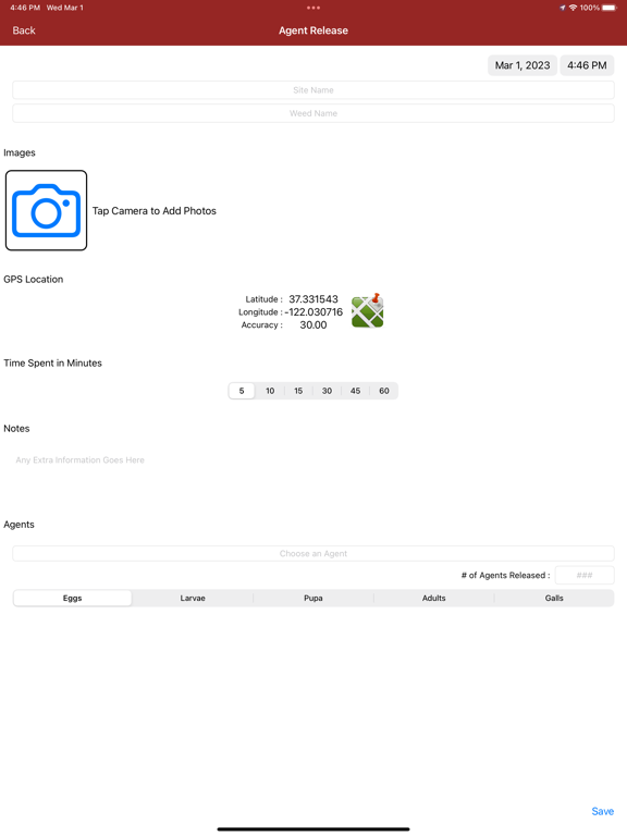Screenshot #5 pour EDDMapS Biocontrol