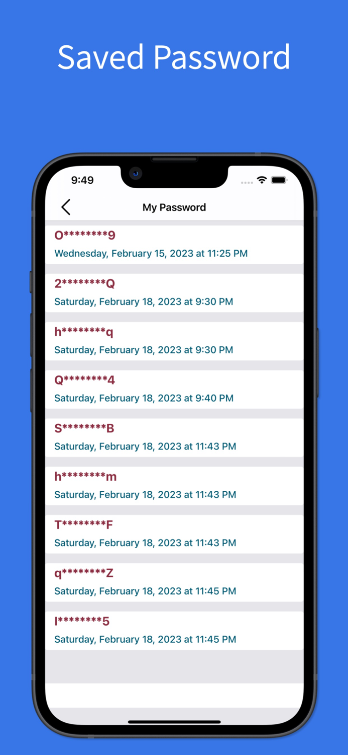 SecureLock Password Generator