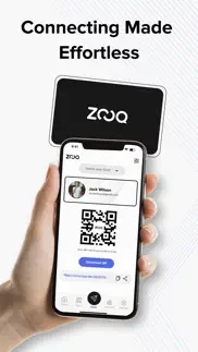zooq - digital business card iphone screenshot 1