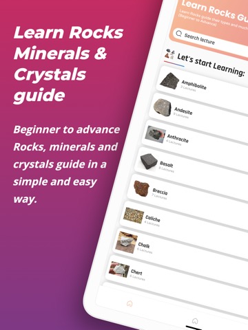 Rocks, Minerals, Crsytal Guideのおすすめ画像1
