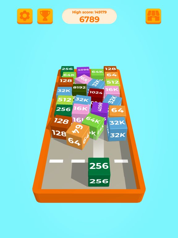 チェーン キューブ: 3D 脳 トレ パズル ゲームのおすすめ画像5
