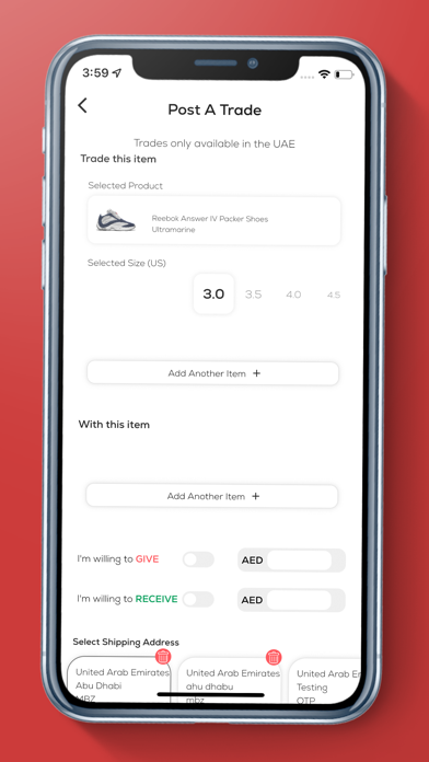 Sheesh App Screenshot