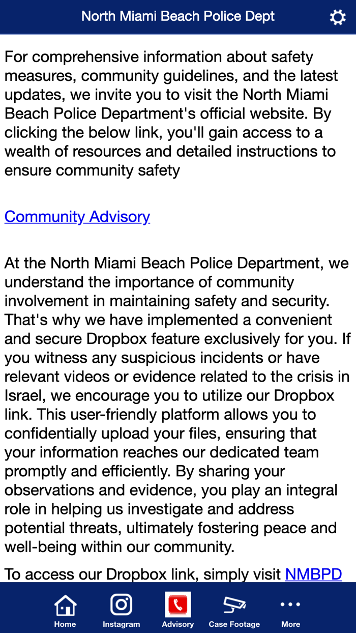 North Miami Beach Police Dept