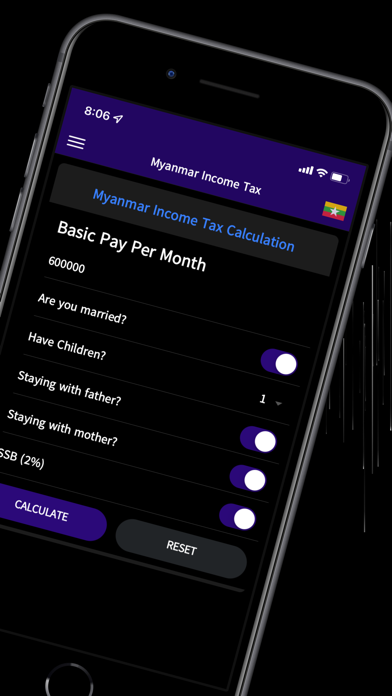 MM Income Tax Screenshot
