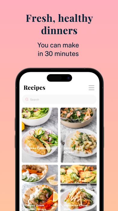 The Dinner App Screenshot