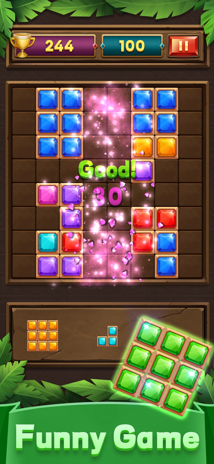 Jewel Block Puzzle Master