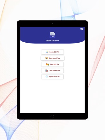 CSV file Create Edit & Viewerのおすすめ画像1
