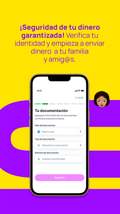 Retorna: envía dinero seguro Screenshot