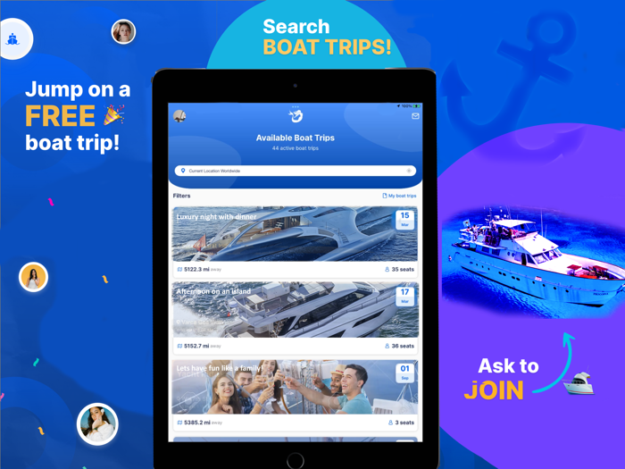 Yachts and Mermaids - Boat Trips