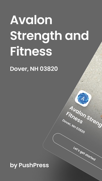 Screenshot #1 pour Avalon Strength & Fitness