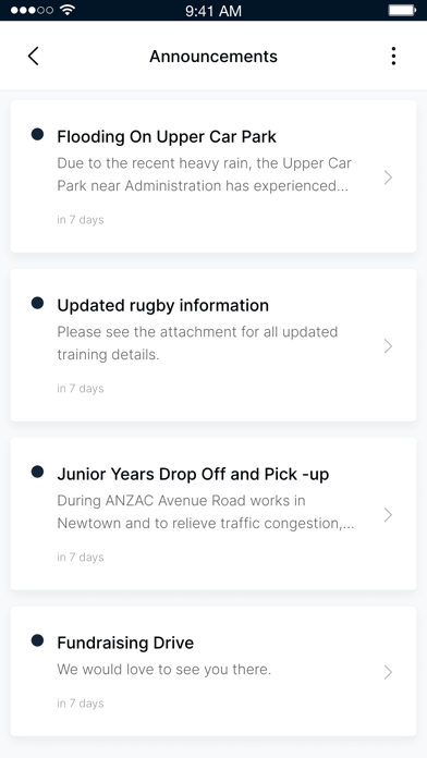 Holy Spirit College Screenshot
