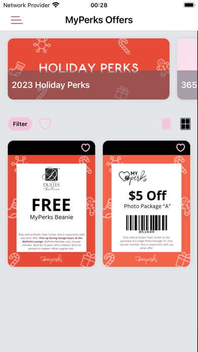 Dulles Town Center MyPerks Screenshot