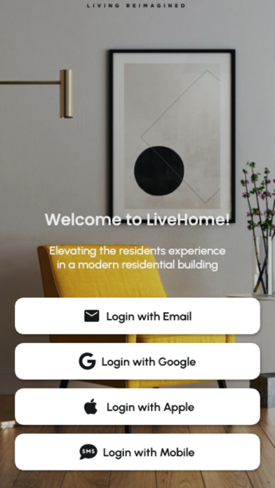 LiveHome Experience Screenshot
