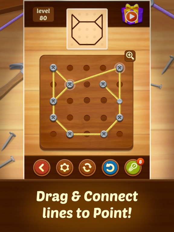 Screenshot #2 for Line Puzzle: String Art