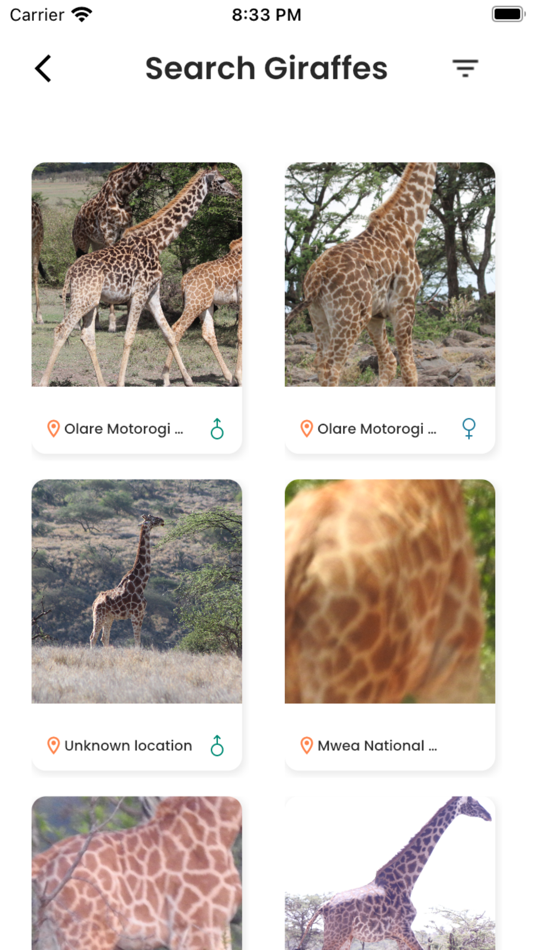 #3. GiraffeSpotter (iOS) 由: Syntax LTD