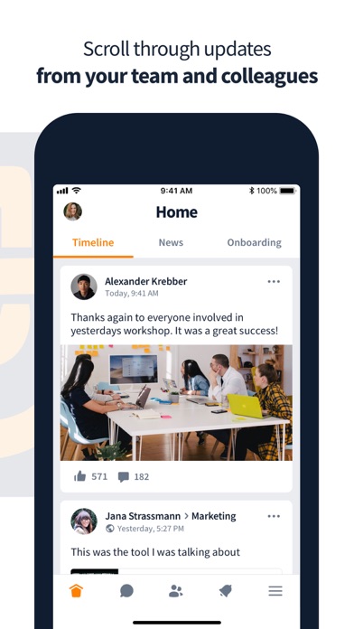 Screenshot 3 of Heimathafen - DeutscheGiganetz App