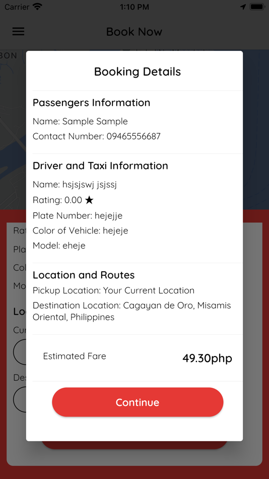 #9. Taxi Region 2 (iOS) โดย: Macgyver Quilinderino