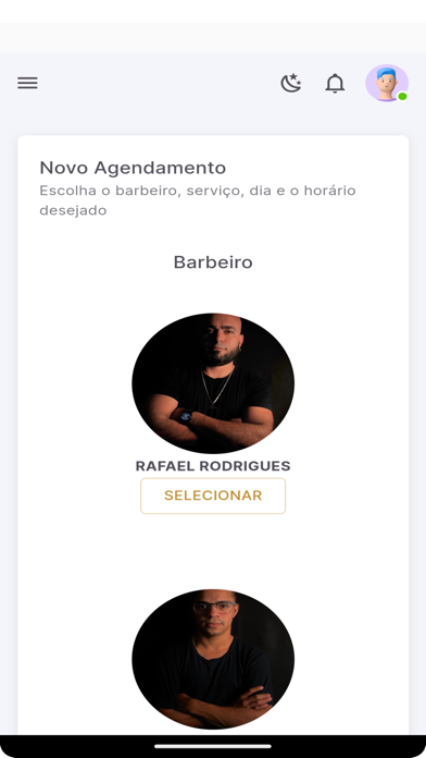 Barbearia Rafael Rodrigues Screenshot
