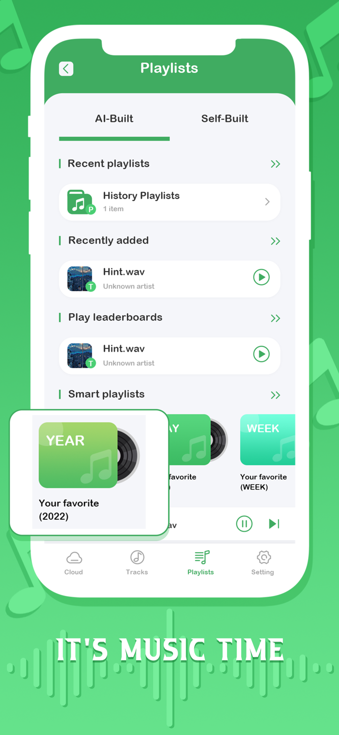 MusicSynccloud and offline play