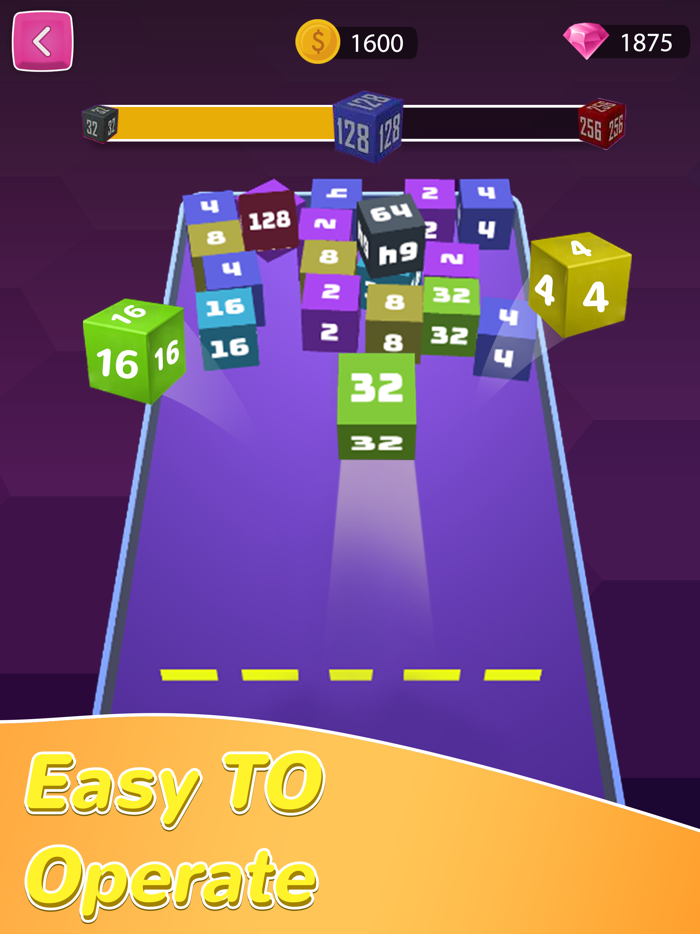 2048 3D - Brain Puzzle Cube