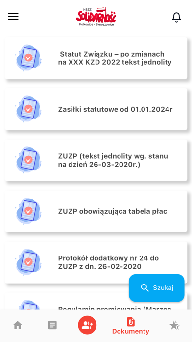 NSZZ Solidarność KGHM PM SA Screenshot