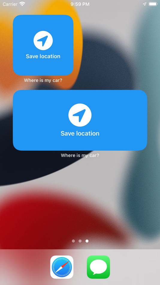#5. Where is my car? Save location (iOS) By: David Gimenez