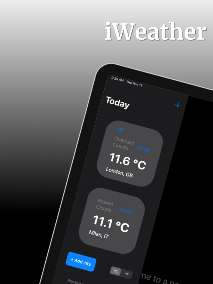iWeather - Forecast App