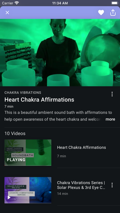SoundBath Meditation Online Screenshot