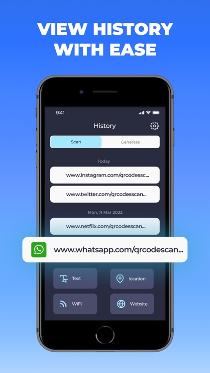 QR Code Generator & Scanner. screenshot-4