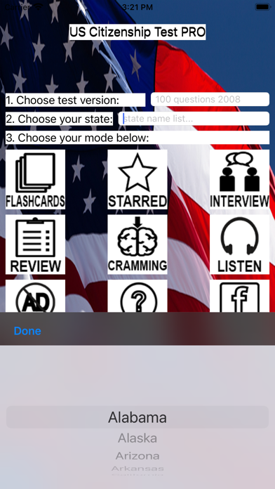 US Citizenship Test - PRO Screenshot