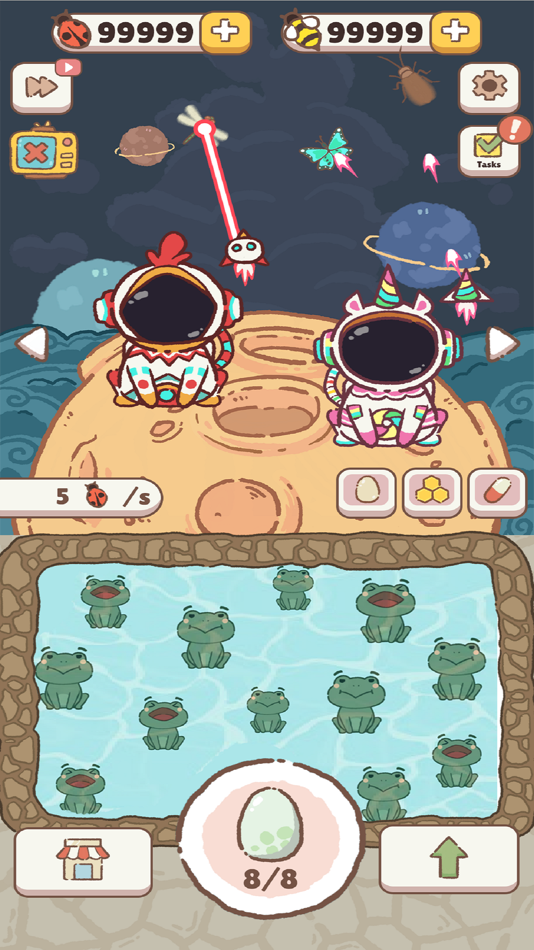 #4. Frog Idle (iOS) 来自: THAI DONG COMPANY LIMITED