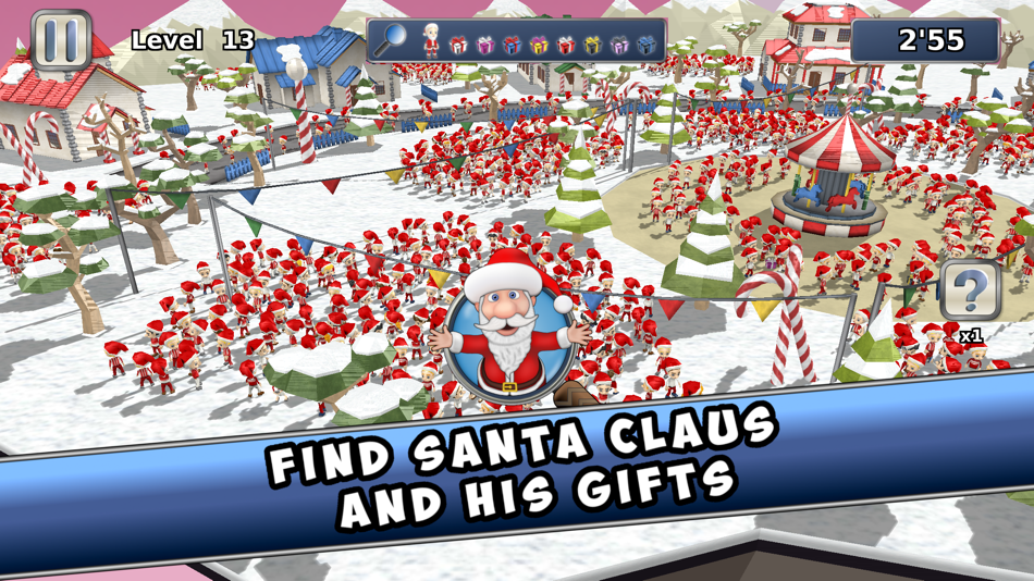 #1. Find Santa Claus (iOS) 由: Tangram3D