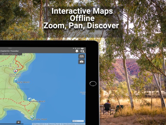 ExplorOz Traveller iPad app afbeelding 2